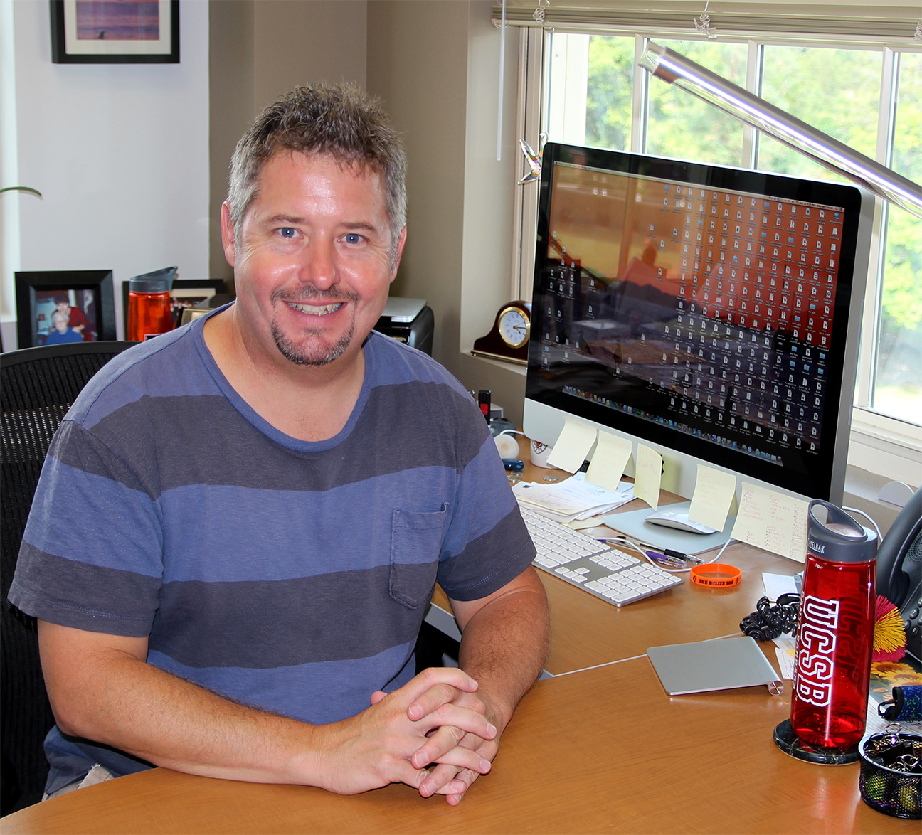My first office in the new Psychology Building, Miami Univ., Spring 2010